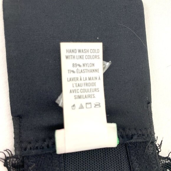 American Eagle Aerie Push Up Tufted Lace Bra - Black, Size 34DD NWOT - Picture 6 of 8